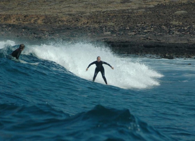  Learning in full wetsuit 